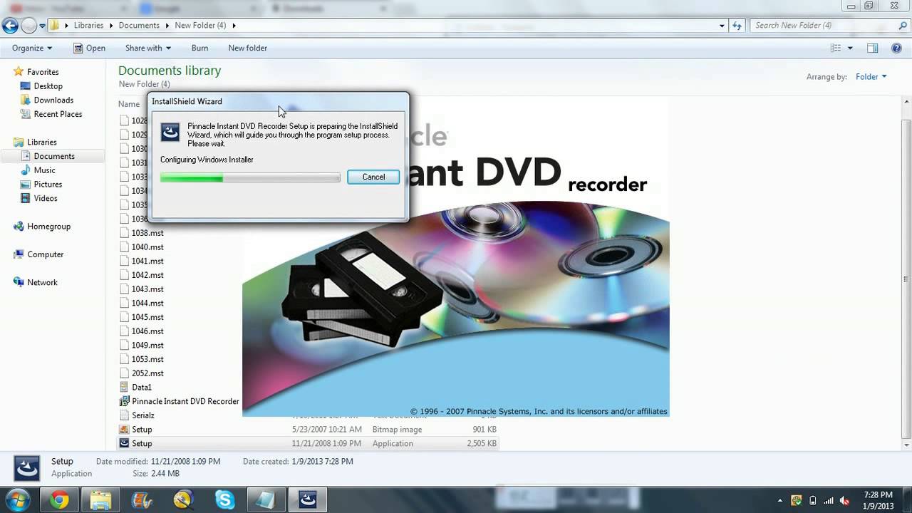instant dvd recorder update